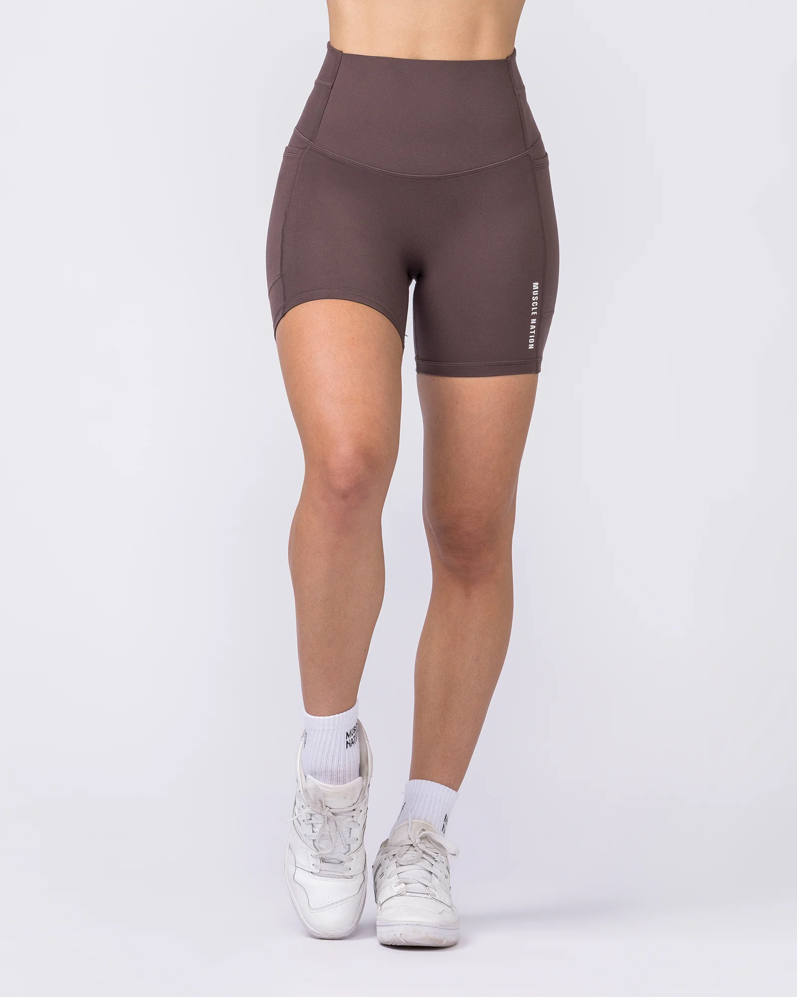 Unrivalled Everyday Pocket Bike Shorts - Cola - Image 7