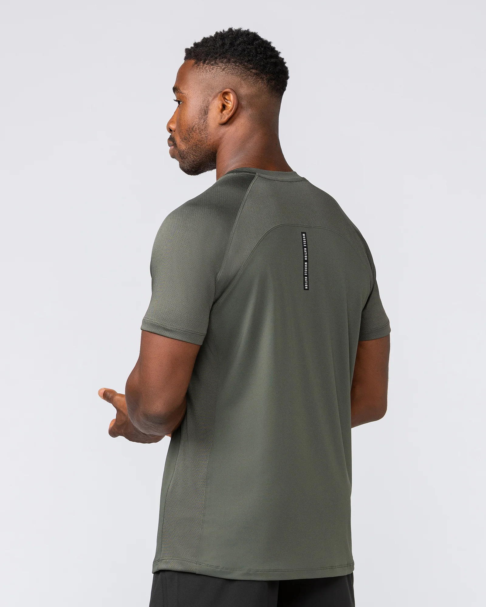 Ventilation Tee - Dark Khaki - Image 3
