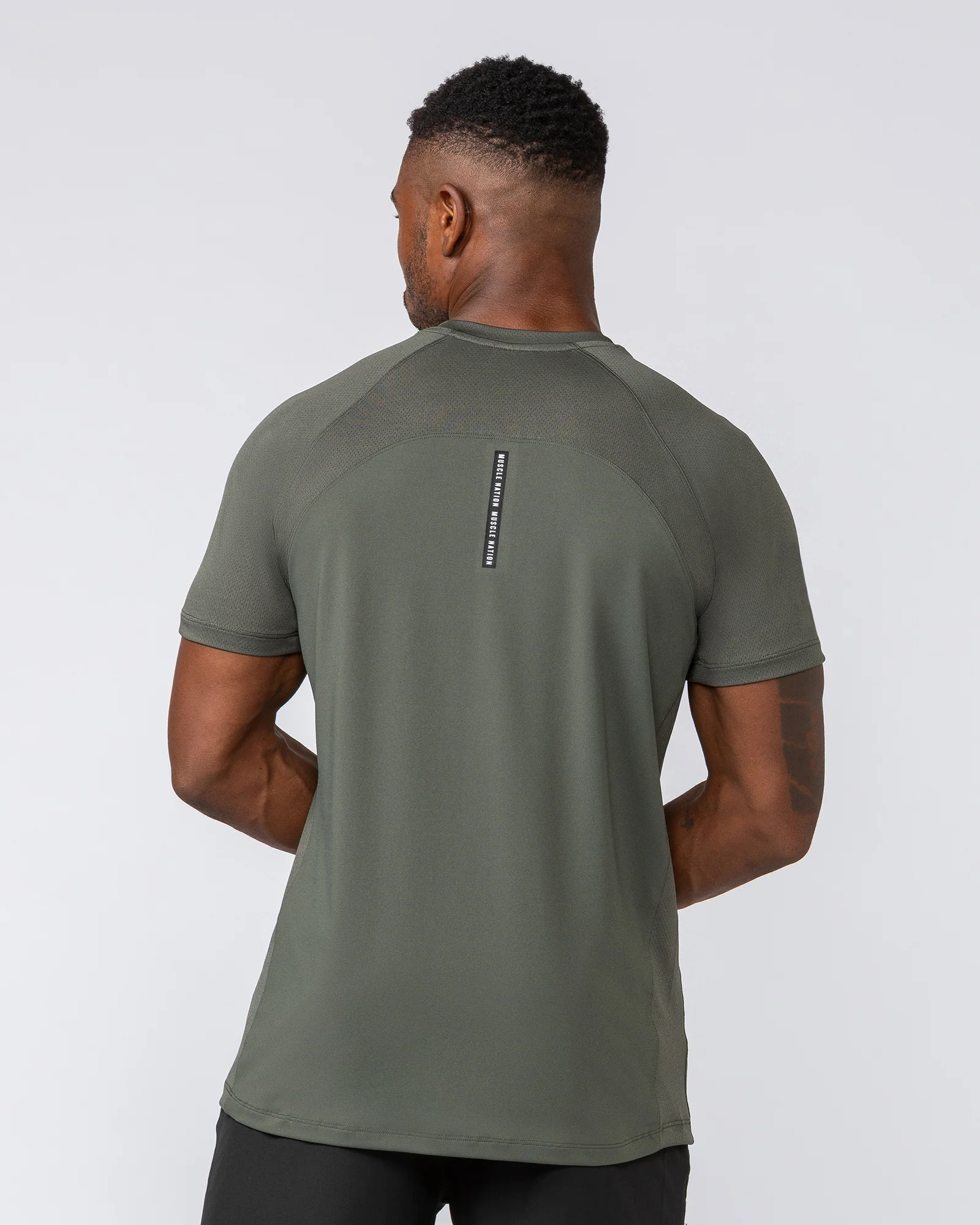 Ventilation Tee - Dark Khaki - Image 4