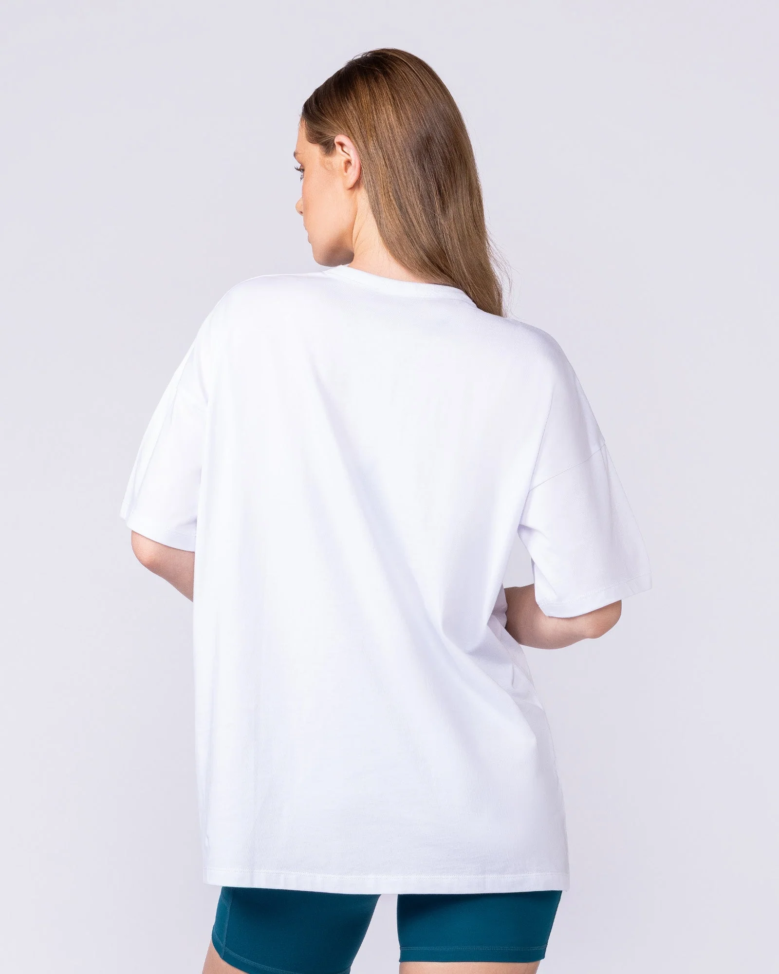 Viper Oversized Tee - White - Image 5
