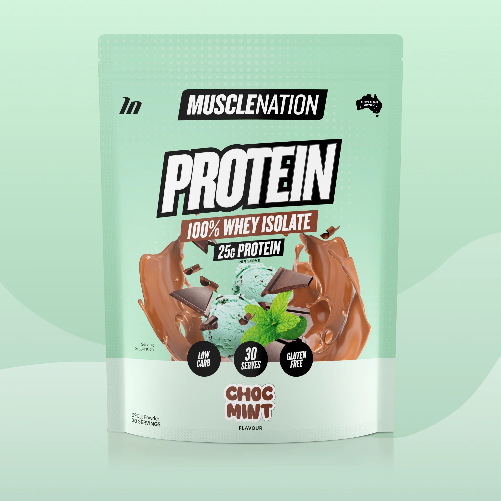 WHEY Protein Isolate - Choc Mint - 30 serves
