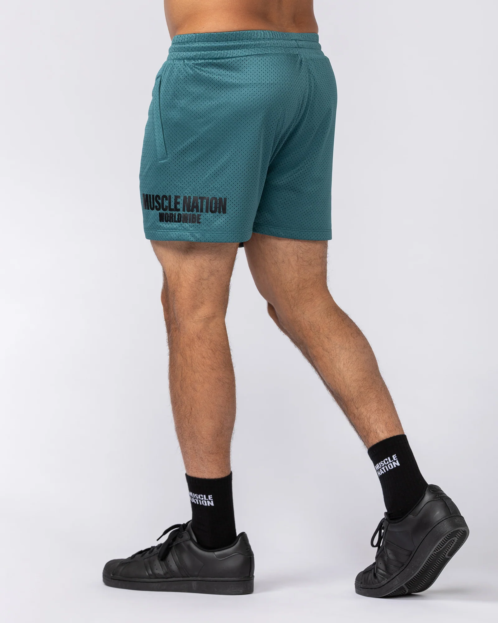 Worldwide Lay Up 3.5" Shorts - Shark - Image 5