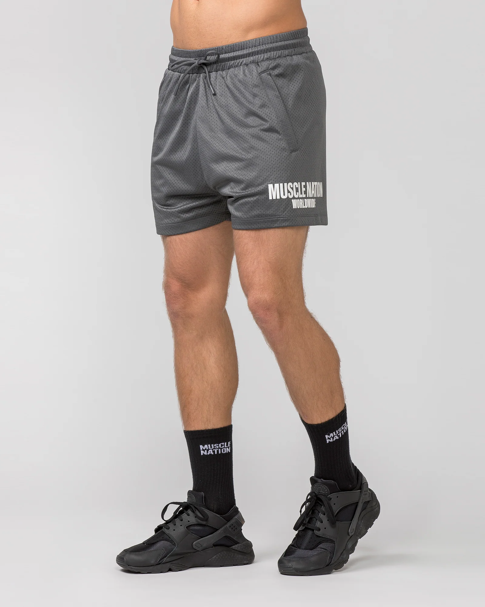 Worldwide Lay Up 3.5" Shorts - Tornado - Image 3