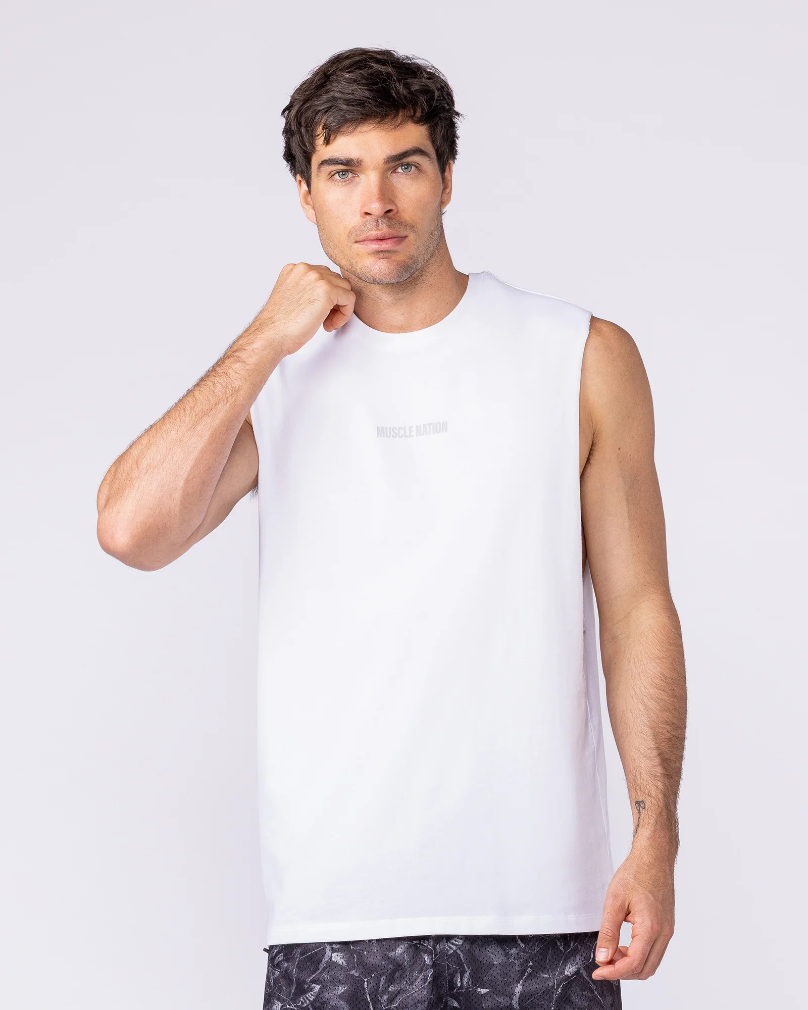 Training Drop Arm Tank - White - Image 2