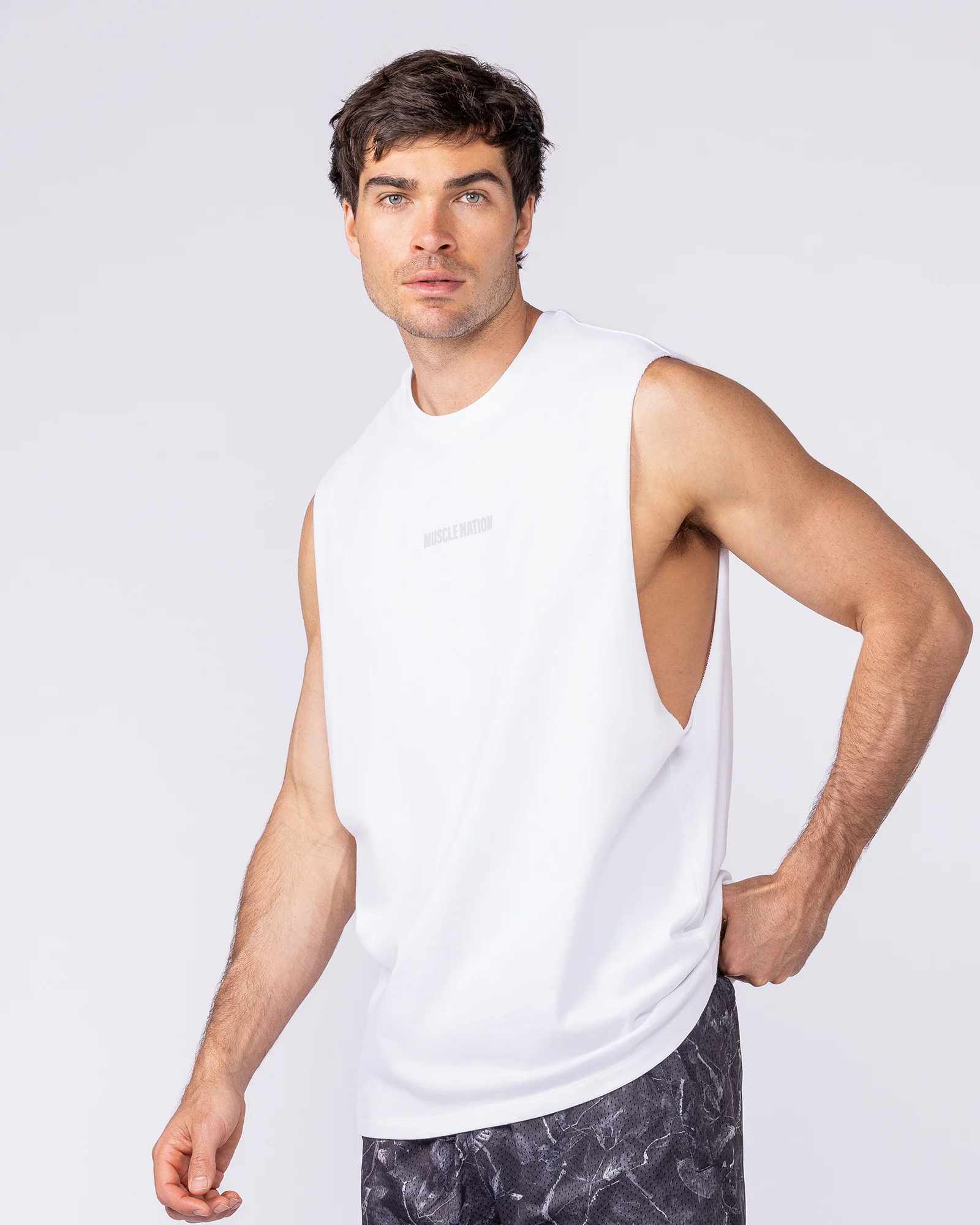 Training Drop Arm Tank - White - Image 4