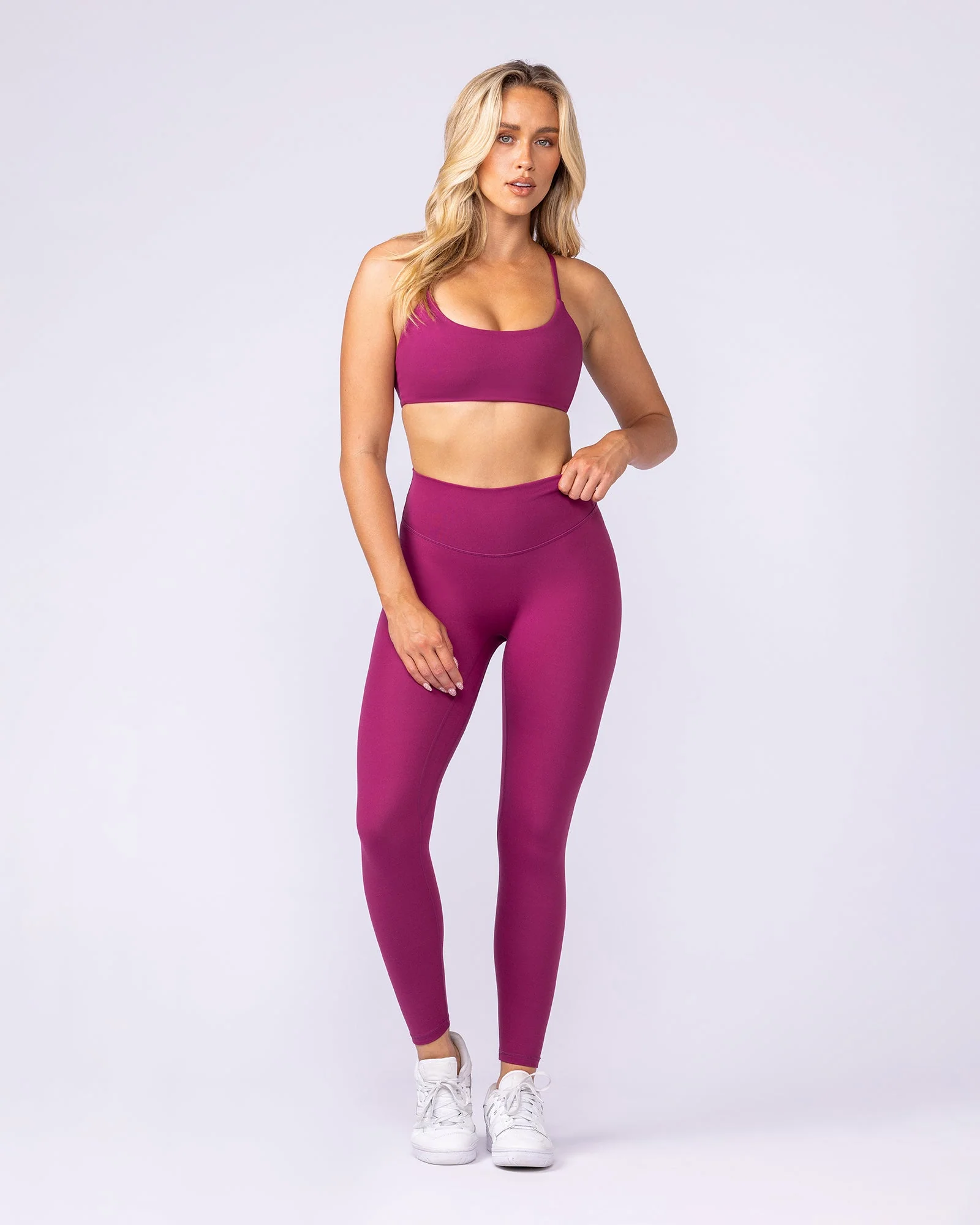 Zero Rise Everyday Ankle Length Leggings - Raspberry Quartz - Image 5